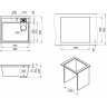 Кухонная мойка GRANULA KS-5807R КРЕМАН кварц 5807R KPEMAH