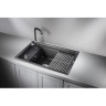Кухонная мойка GRANULA KS-7305, черный 7305 CHEPHYII